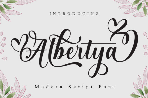 Albertya: A Flowing Script for Creative Projects