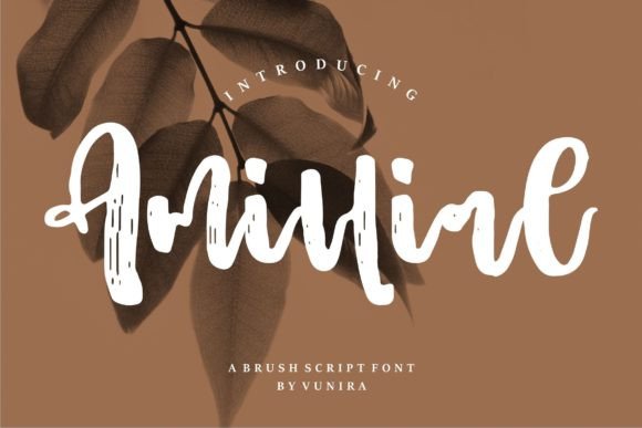 Amillial: Bold Script for Web Design