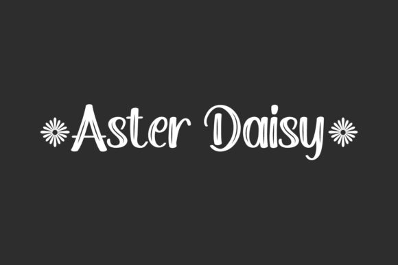 Aster Daisy: A Script Font for Impactful Campaigns