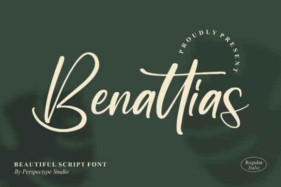 Benattias: A Stylish Script Font