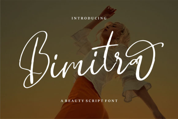 Bimitra: A Script Font for Real-World Design