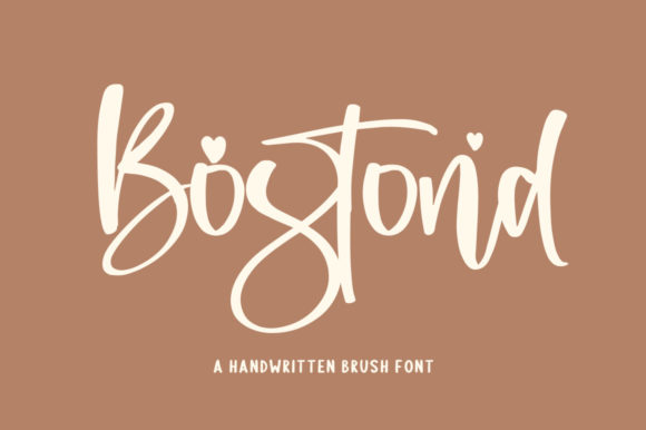 Bostond: A Script Font for Elegant Design