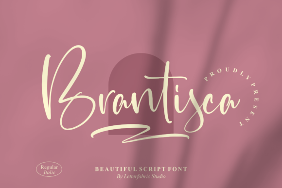 Brantisca: Elegant Script Font for Web Design