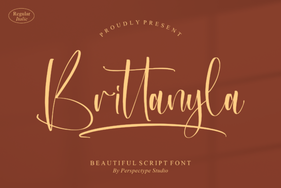 Brittanyla: A Luxurious Script Font