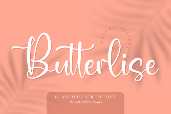 Butterlise – Elegant Script Font