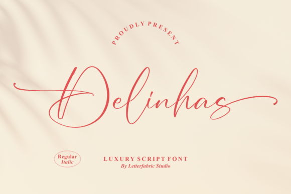 Delinhas: A Stylish Script Font for Creative Projects