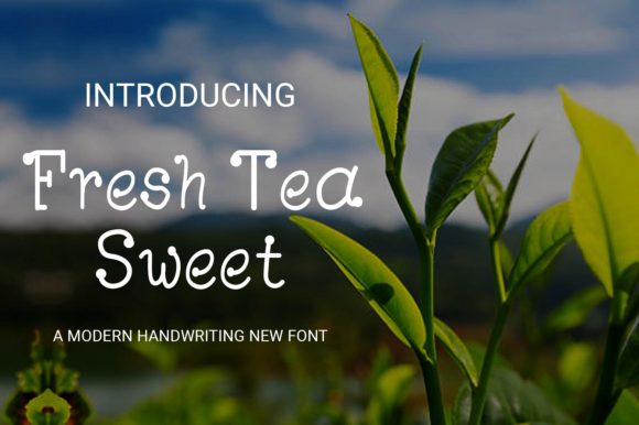 Fresh Tea Sweet Font for Business