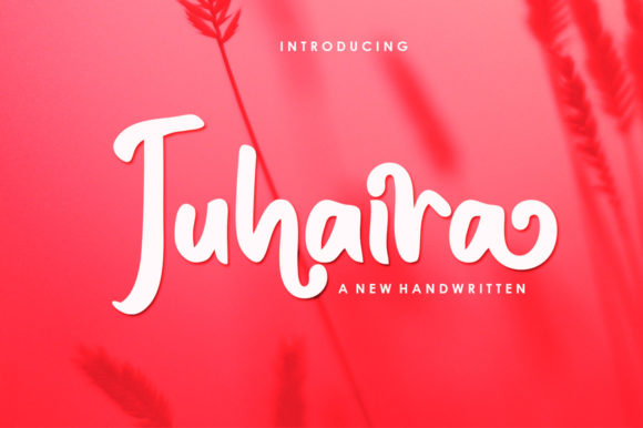 Juhaira: A Script Font for Business Branding