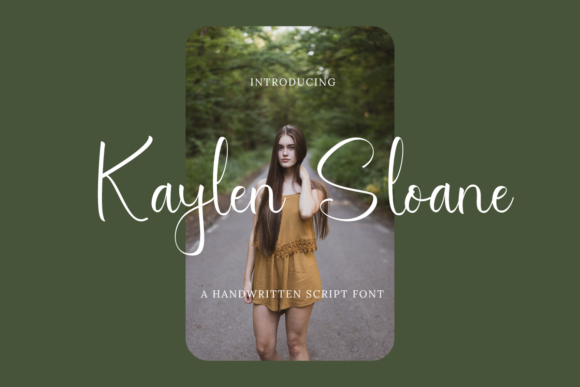 Kaylen Sloane: A Stylish Script Font