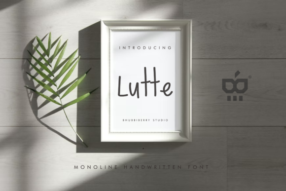 Lutte: A Script Font for Web Design