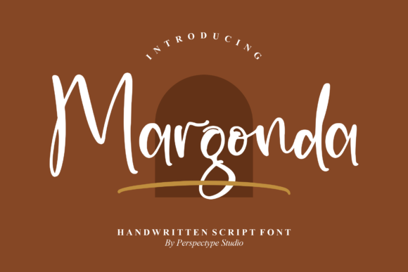 Margonda – A Handwritten Font for Business