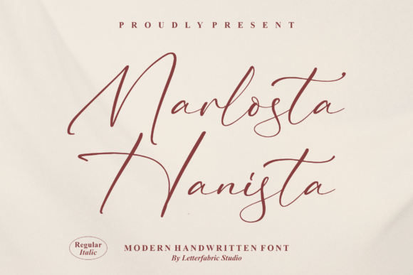 Marlosta Hanista: A Stylish Script Font