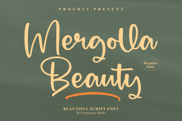 Mergolla Beauty Font for Creative Marketing