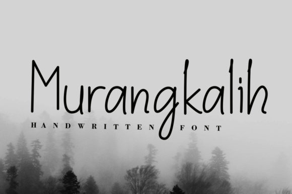 Murangkalih: A Script Font for Editorial Design