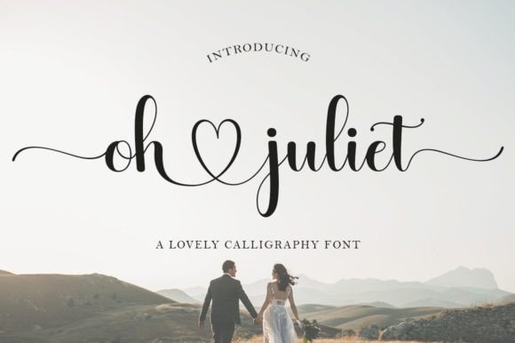 Oh Juliet Font: Elegant Script for Craft Creations