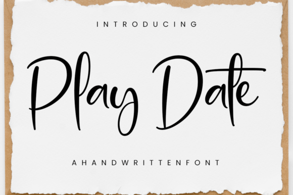 Play Date: A Script Font for Real Projects