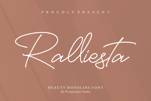Ralliesta: A Stylish Script Font