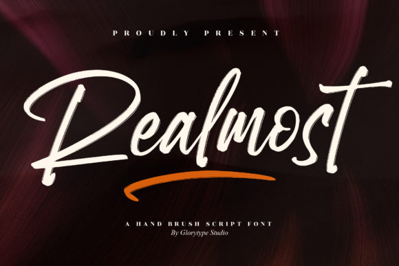 Realmost: A Script Font for Creative Projects