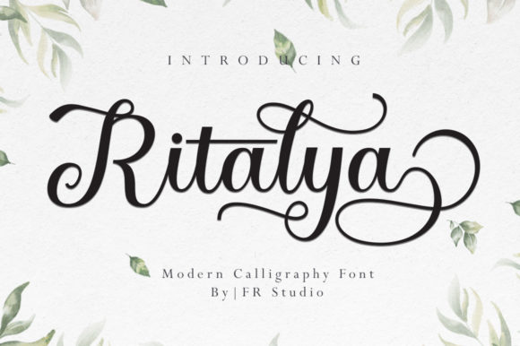 Ritalya: A Stylish Script Font for Web Design