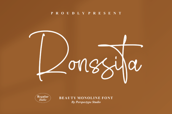Ronssita: Elegant Script Font