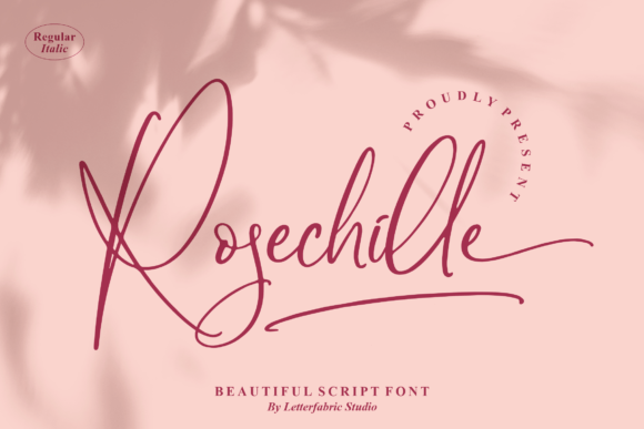 Rosechille: Elegant Script for Impactful Campaigns
