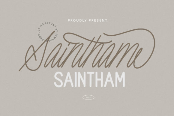 Saintham: A Font That Elevates Your Brand
