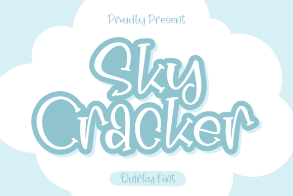 Sky Cracker: A Script Font for Creative Projects