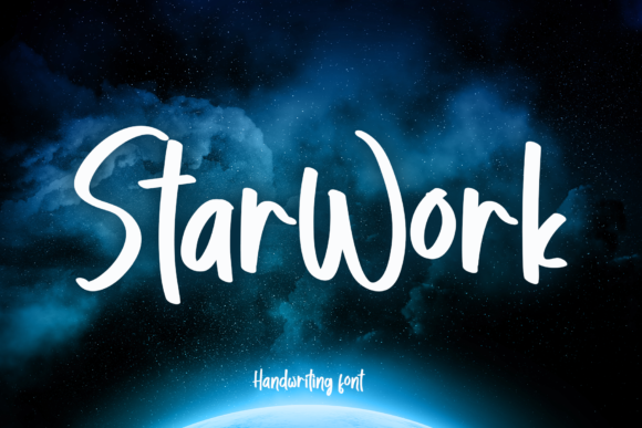 Star Work Font for Web Design