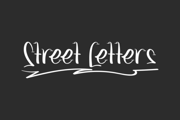 Street Letters: A Script Font for Digital Marketing