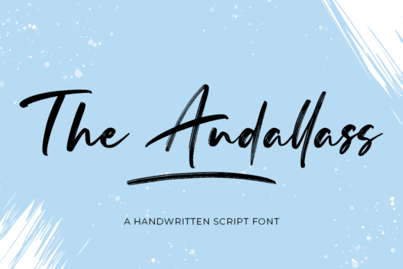The Andallass: A Script Font for Web Design